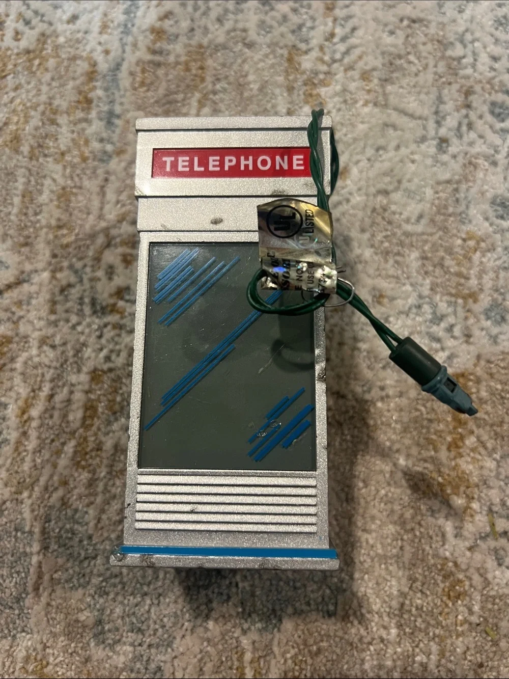 Superman 1994 Christmas ornament untested z14